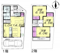 角地♪全居室収納付♪
阪急「西向日」駅まで徒歩7分です！