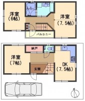 オール電化☆オーダーメイドキッチン!!CUCINA（クチーナ）のキッチンが入ってます!!
お引渡し時までにLIXILのユニットバス・洗面台・トイレに入替え!!