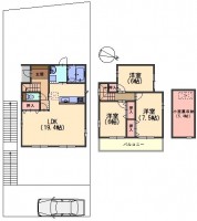 阪急「西山天王山」駅徒歩１５分！大型分譲地！
前道広々6ｍ！土地広々54.82坪！！
第二大山崎小学校まで約480ｍ（徒歩6分）でお子様にも安心！
