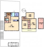 阪急「西山天王山」駅徒歩１５分！大型分譲地！
前道広々6ｍ！土地広々54.5坪！！
第二大山崎小学校まで約480ｍ（徒歩6分）でお子様にも安心！
