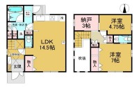 阪急『桂』駅まで徒歩５分！
平成２０年２月築のパナホームのお家！室内は丁寧にお使いです！
吹き抜けがあり明るく開放感のあるお家！南向きの為、ＬＤＫの陽当たりも良好！