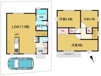 限定２区画の分譲地！
夏は涼しく、冬は暖かい低炭素住宅！
フラット３５Ｓ対応！太陽光パネル６．４５ｋｗ搭載！
