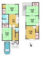 阪急『桂駅』まで徒歩７分と通勤・通学便利！
２０２５年２月リフォーム完了！
徒歩圏内に生活施設が揃っており生活便利な立地♪