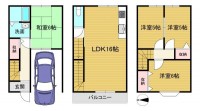 ＪＲ「桂川」駅まで徒歩１３分！近隣施設も徒歩圏内に充実♪
小・中学校まで徒歩７分圏内！閑静な住宅で交通量少なめ！
お子様の通学も安心な立地です！