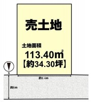 自由設計につきお好きな間取りで建築可能です！
南側は道路のため、陽当たり・通風良好！
区画の整った閑静な住宅地！子育て世帯におすすめです！