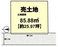 向日市、西京区、南区を専門　ユニバーサルホームサービス洛西口店 ＪＲ『桂川駅』まで徒歩１５分！更地お渡し！
周辺施設も徒歩圏内に充実しており便利な立地！
大薮小学校まで徒歩７分とお子様の通学も安心ですね♪