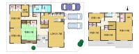 収納スペース充実の7SLDK!駐車3台可能!
東南角地につき日当たり・通風良好!
土地面積広々約70坪!阪急『東向日駅』まで徒歩14分!