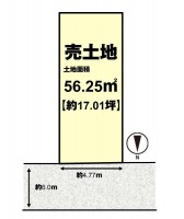 向日市、西京区、南区を専門　ユニバーサルホームサービス洛西口店 建築条件無し売土地☆お好きなハウスメーカー・工務店で建築可能！
前面道路は交通量も少なく、閑静な住宅地♪
収益物件としてもご検討ください！
