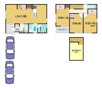ＺＥＨ水準省エネ住宅！閑静な住宅地！
ＪＲ『向日町駅』と阪急『東向日駅』の２ＷＡＹアクセス可能！
前道広々７．６ｍ！全居室６帖以上で駐車も２台可能！