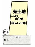 建築条件無し売り土地の為、お好きな工務店やハウスメーカーで建築可能！
閑静な住宅地で前道６メートル！
周辺には生活に便利な施設が徒歩圏内に充実しています！