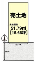 向日市、西京区、南区を専門　ユニバーサルホームサービス洛西口店 建築条件無し土地！お好きなハウスメーカー・工務店で建築可能！
南向きにつき日当たり良好！
小・中学校まで徒歩圏内！お子様の通学も安心です！