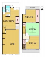 向日市、西京区、南区を専門　ユニバーサルホームサービス洛西口店 阪急「東向日」駅まで徒歩１０分！南向きの為、陽当り良好！
小学校まで徒歩圏内！お子様の通学も安心です！
周辺施設も充実しており生活に便利な立地！