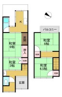 阪急「桂」駅まで徒歩１１分！
全居室収納スペース付き！片付けもラクラク♪
徒歩圏内に周辺施設も充実しており生活に便利な立地です！