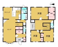向日市、西京区、南区を専門　ユニバーサルホームサービス洛西口店 阪急「西向日」駅まで徒歩９分！
敷地ゆったり約８８坪越えの３ＬＤＫのお家！
駐車スペース３台あり！来客時にも便利です♪