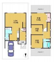 向日市、西京区、南区を専門　ユニバーサルホームサービス洛西口店 阪急『桂駅』徒歩４分と通勤・通学便利！
トヨタホーム施工のお家！２０２６年５月リノベーション完成！
太陽光発電システム搭載♪
