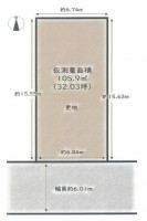 建築条件無し土地！
お好きなハウスメーカー・工務店にて建築可能です♪
南向きの為、日当たり良好☆