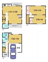 向日市、西京区、南区を専門　ユニバーサルホームサービス洛西口店 ２０２６年１０月リフォーム完成予定！
全居室６帖以上の３ＬＤＫ！
スーパーやコンビニ、ドラッグストアなど買い物施設が徒歩圏内♪