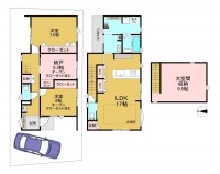 向日市、西京区、南区を専門　ユニバーサルホームサービス洛西口店 全１６区画の分譲地！阪急『桂駅』まで徒歩１２分！
２階リビングの明るく開放的な新築戸建！
周辺施設が徒歩圏内で生活便利な立地♪