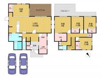 向日市、西京区、南区を専門　ユニバーサルホームサービス洛西口店 土地面積約広々６１坪！
『峰ヶ堂町一丁目』停まで徒歩４分！区画の整う閑静な住宅街♪
部屋数豊富な５ＬＤＫ！全居室収納スペース付き！