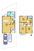 向日市、西京区、南区を専門　ユニバーサルホームサービス洛西口店 南向きにつき、陽当たり・通風良好の３ＬＤＫ！
家事動線を考えて作られた使いやすい間取り！
閑静な住宅地！徒歩圏内に商業施設充実で生活に便利！
