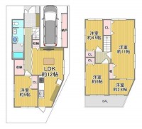 向日市、西京区、南区を専門　ユニバーサルホームサービス洛西口店 新築そっくりさん実施歴あり！
学校・駅・公園・病院・スーパーが充実している、生活環境の良い立地です！
阪急「桂」駅まで徒歩１４分！

